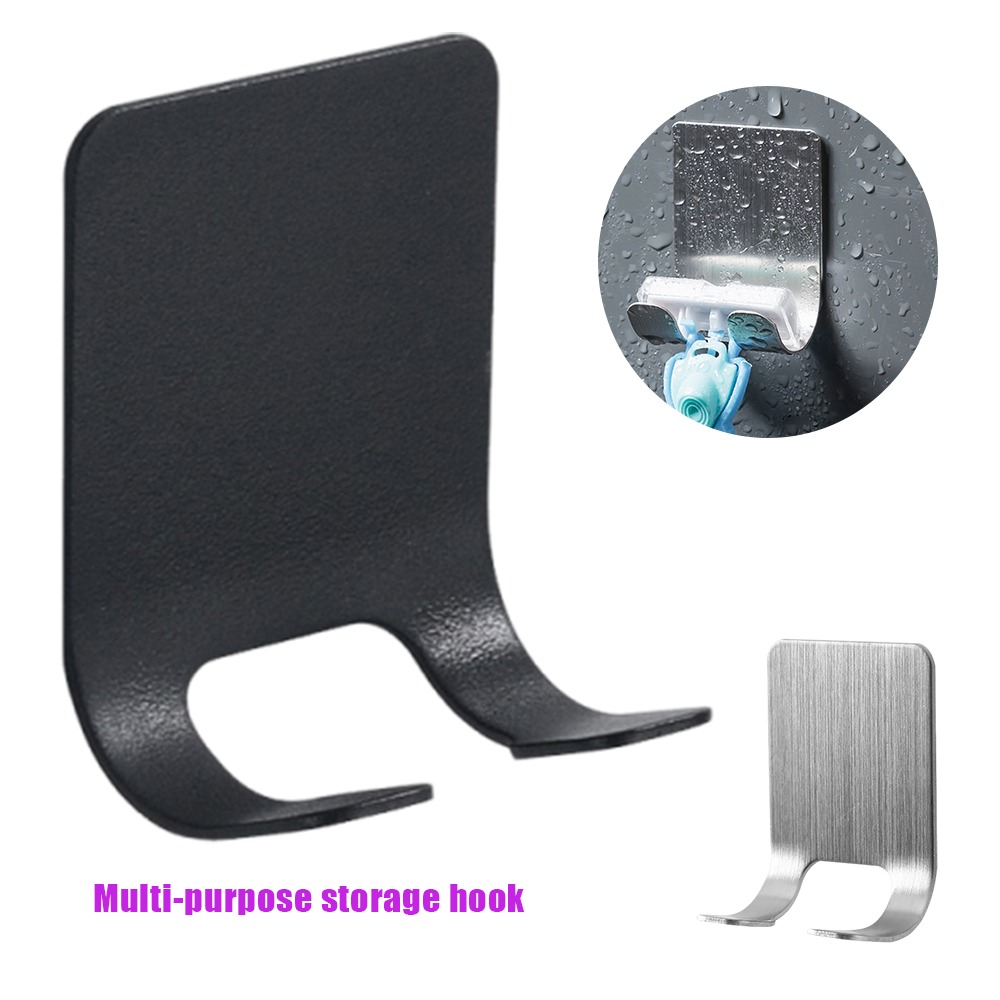 Towel Bar Stainless - Stainless Steel Razor Holder Hook Shaver