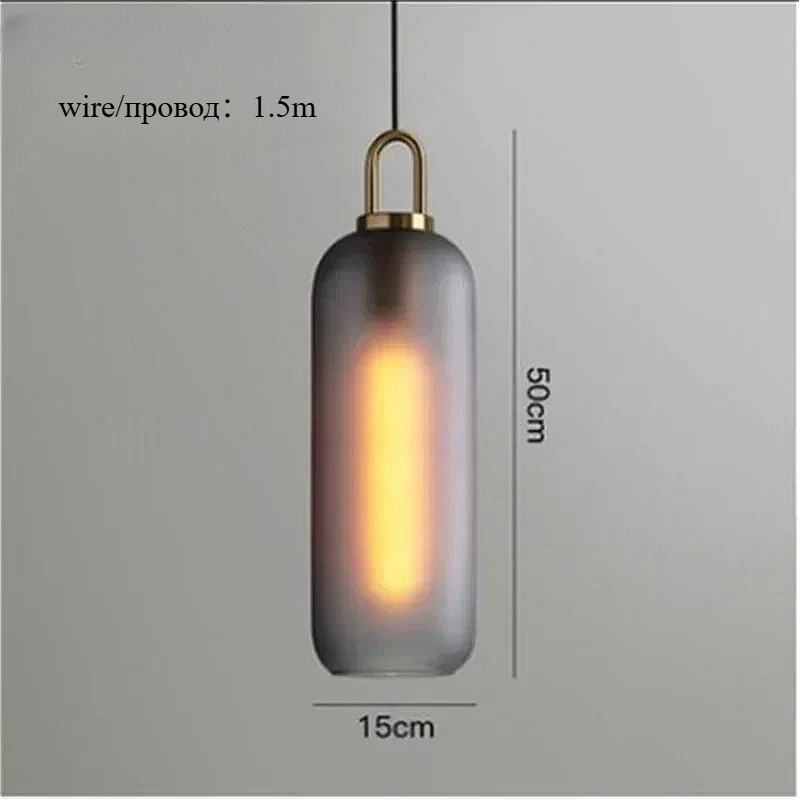Nordic Glass Art Design Black  - Home Bathroom Lighting Design review and price