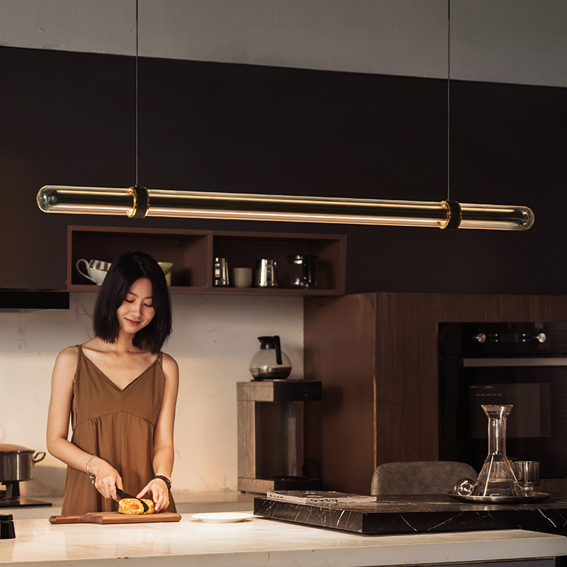 Luxury Black Long Dining Room  - Home Bathroom Lighting Design review and price