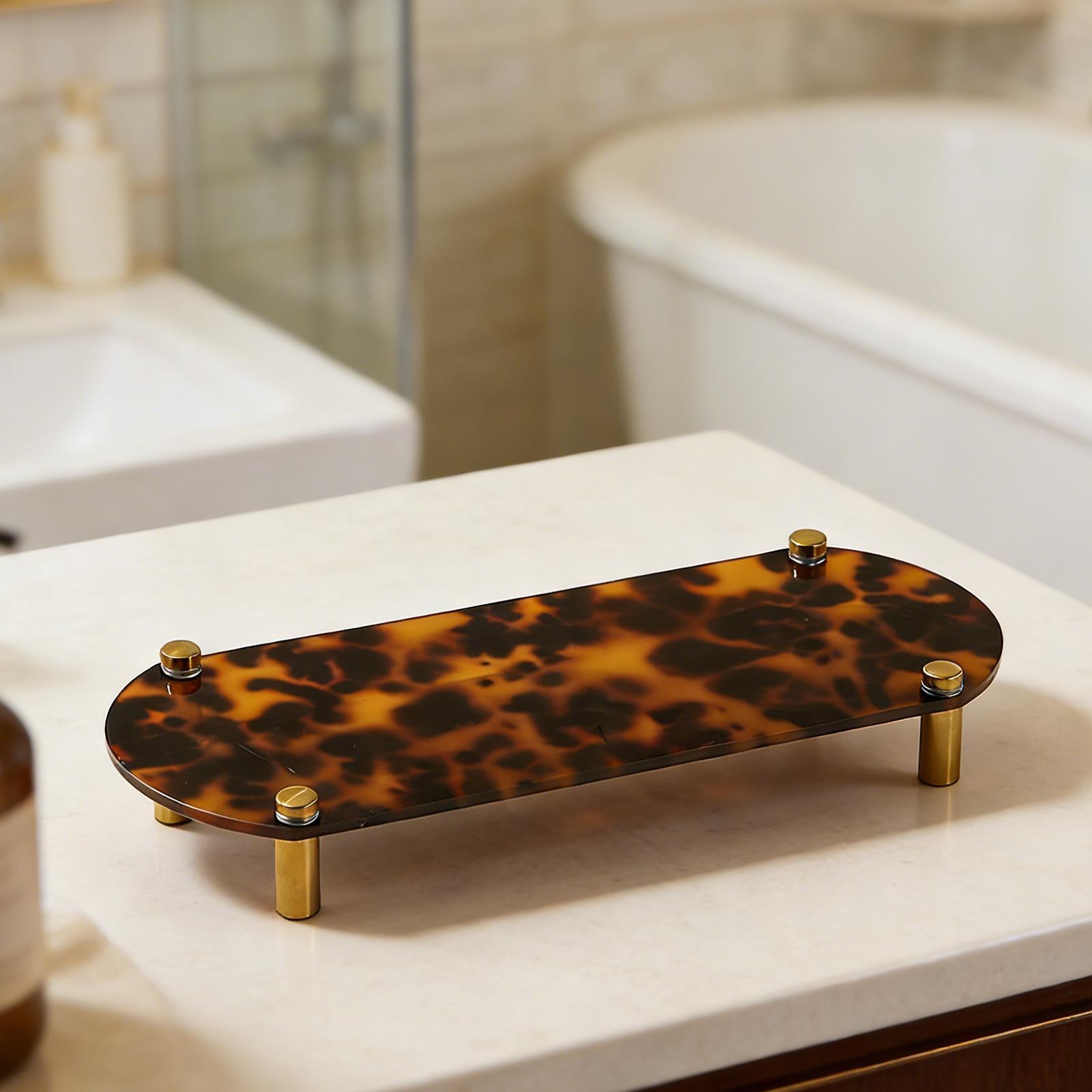 Bathroom Counter Tray Tortoise - Home Bathroom Sink review and price