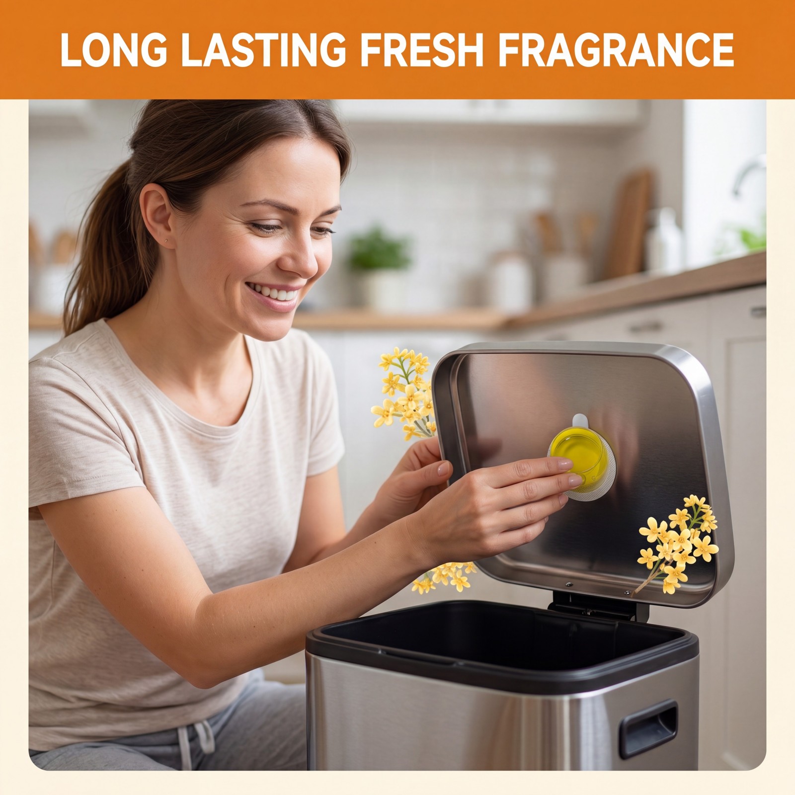6x Osmanthus Trash Can Deodori - Home Bathroom Freshener review and price
