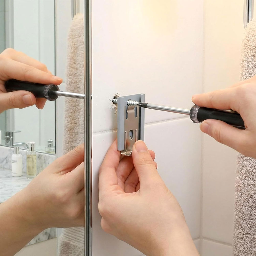 Bathroom Mirror Hardware Adjus - Home Hardware Bathroom Mirrors review and price