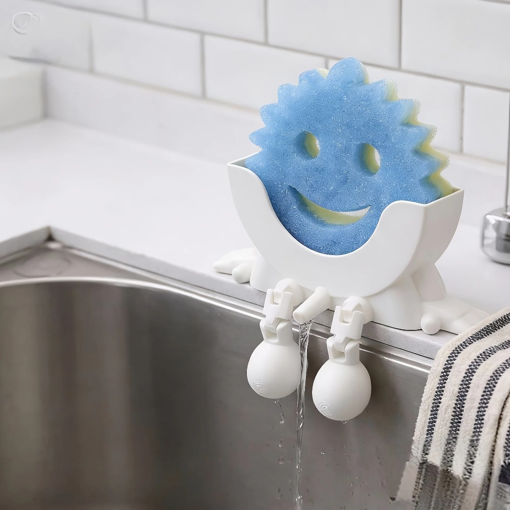 Drainable Soap & Sponge Holder - Home Bathroom Sink review and price