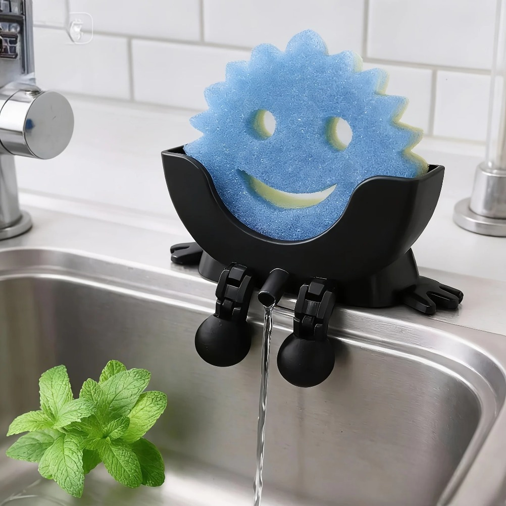 Drainable Soap & Sponge Holder - Home Bathroom Sink review and price