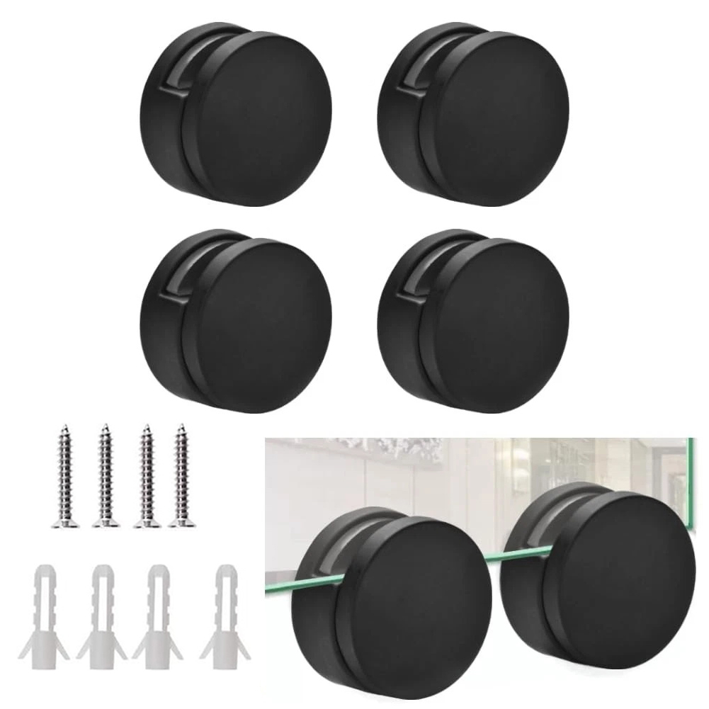 4pcs Glass Mirror Clamp Fixing - Home Hardware Bathroom Mirrors review and price