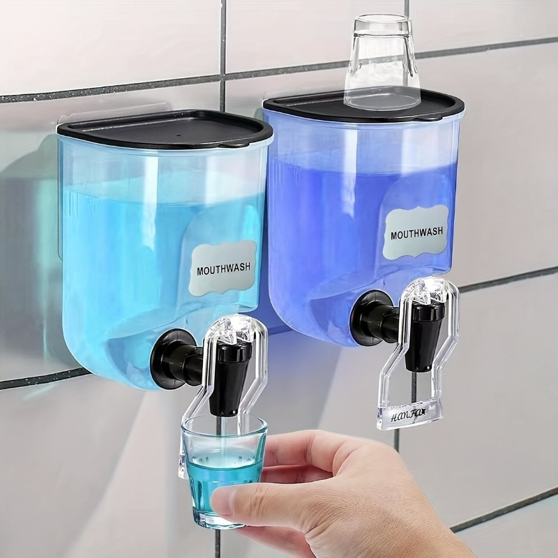 2PCS 600ml Mouthwash Dispenser - Home Bathroom Freshener review and price