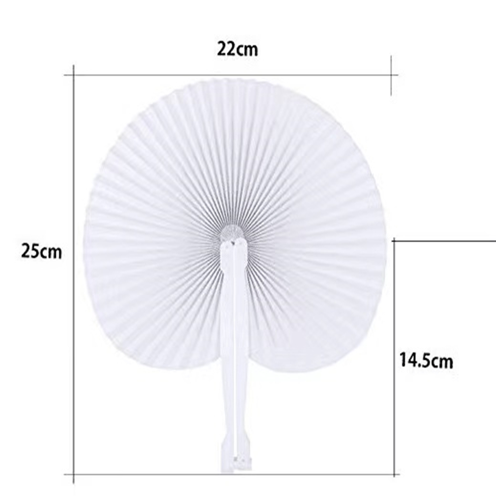 12PC White Folding Paper Fan f - Home Bathroom Exhaust Fan review and price