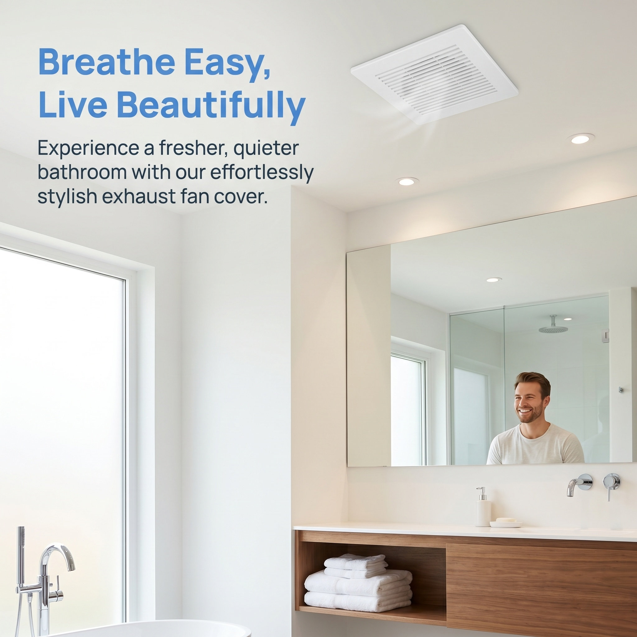 Bathroom Exhaust Fan Cover Spr - Home Bathroom Vent Fans review and price