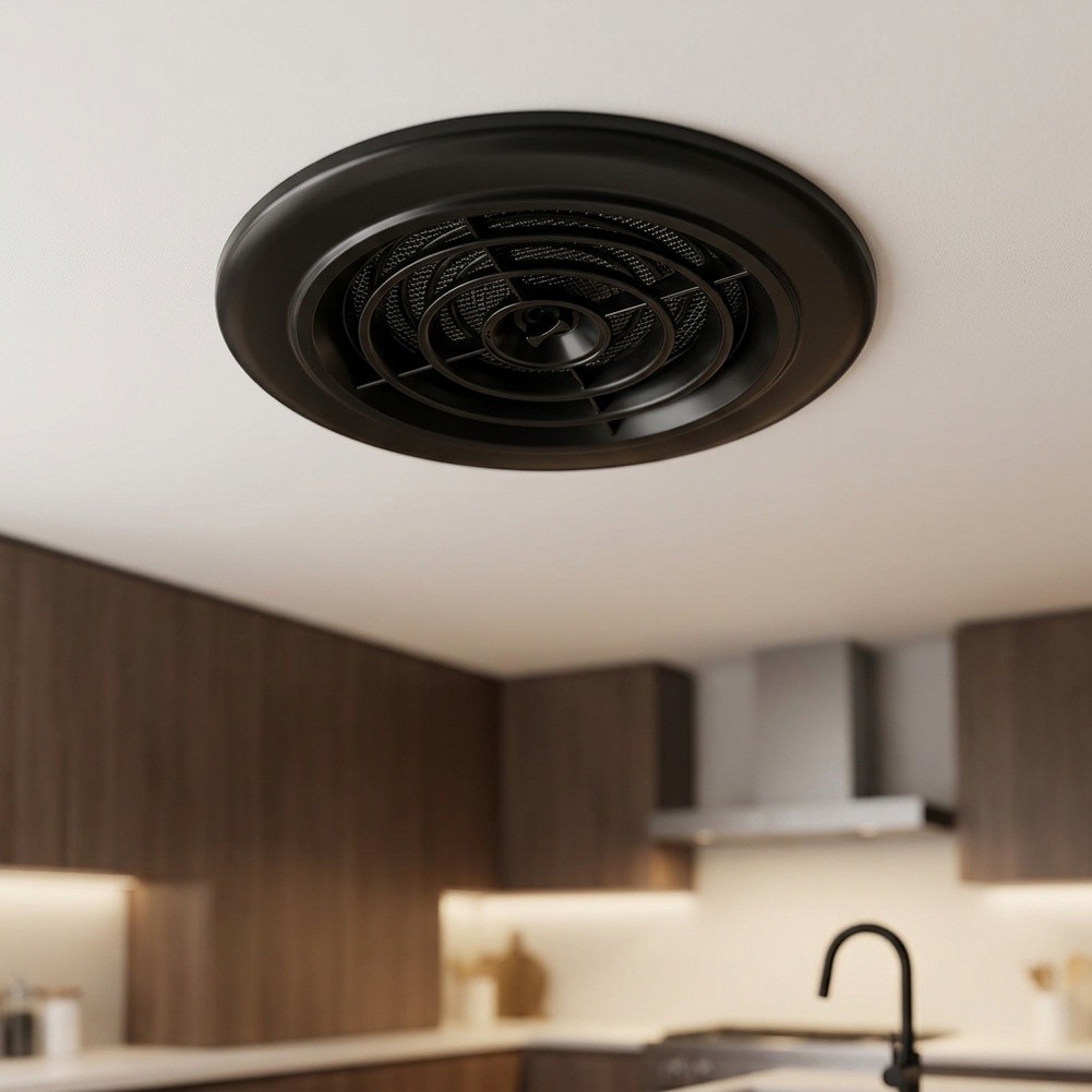 200mm Round Rotating Air Vent  - Home Bathroom Vent Fans review and price