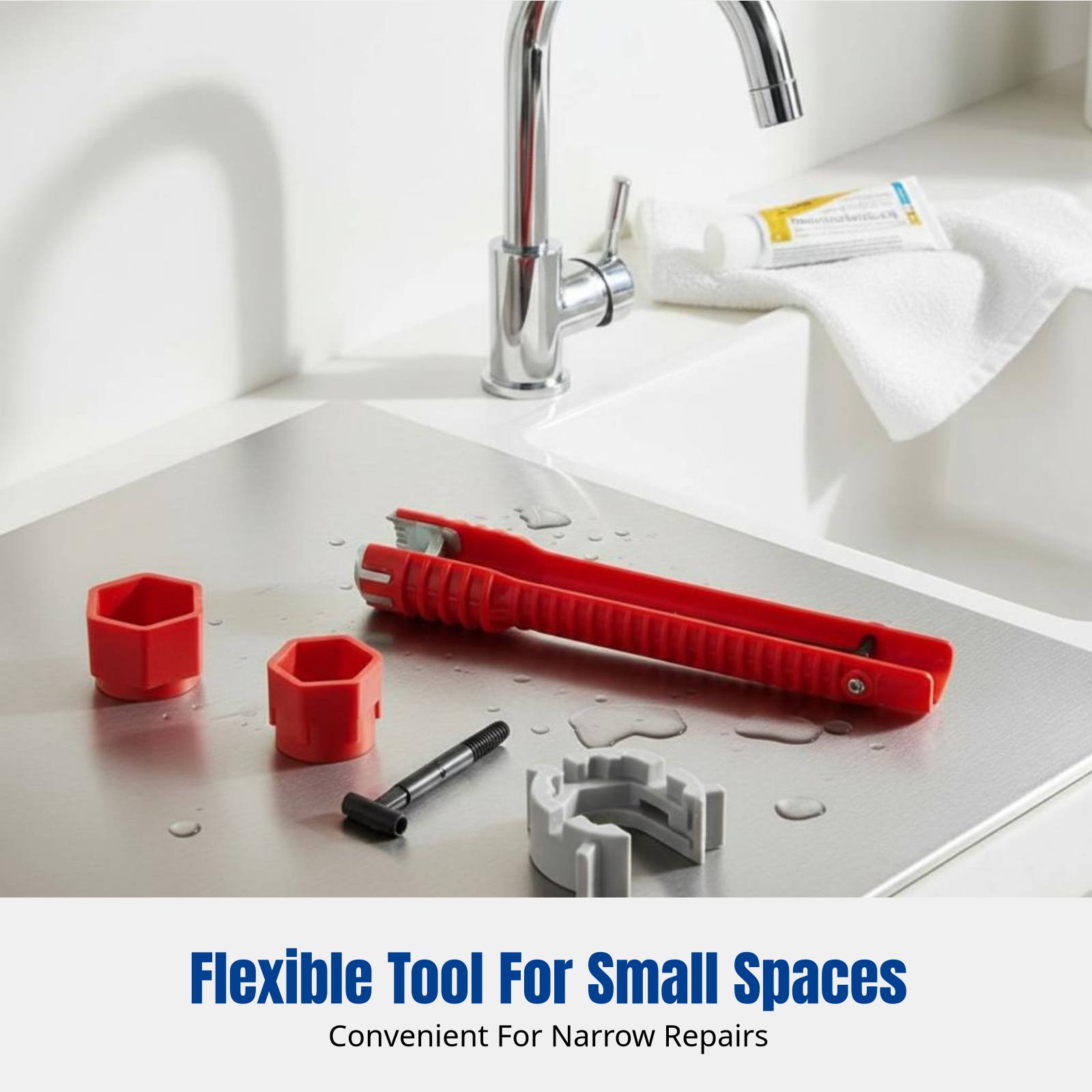 Plumbing Sink Wrench, Multifun - Home Bathroom Sink review and price