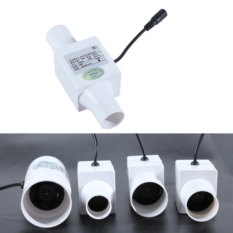 12V Quiet Inline Pipe Ventilat - Home Bathroom Exhaust Fan review and price