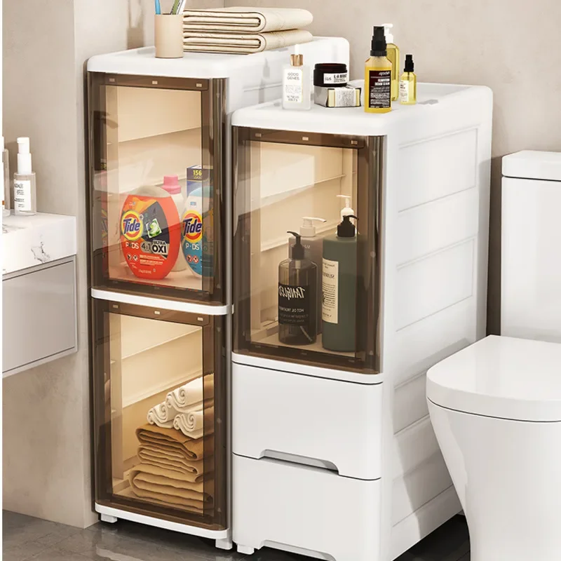 Plastic Slim Gap Storage Cabin - Japan Bathroom.Home review and price