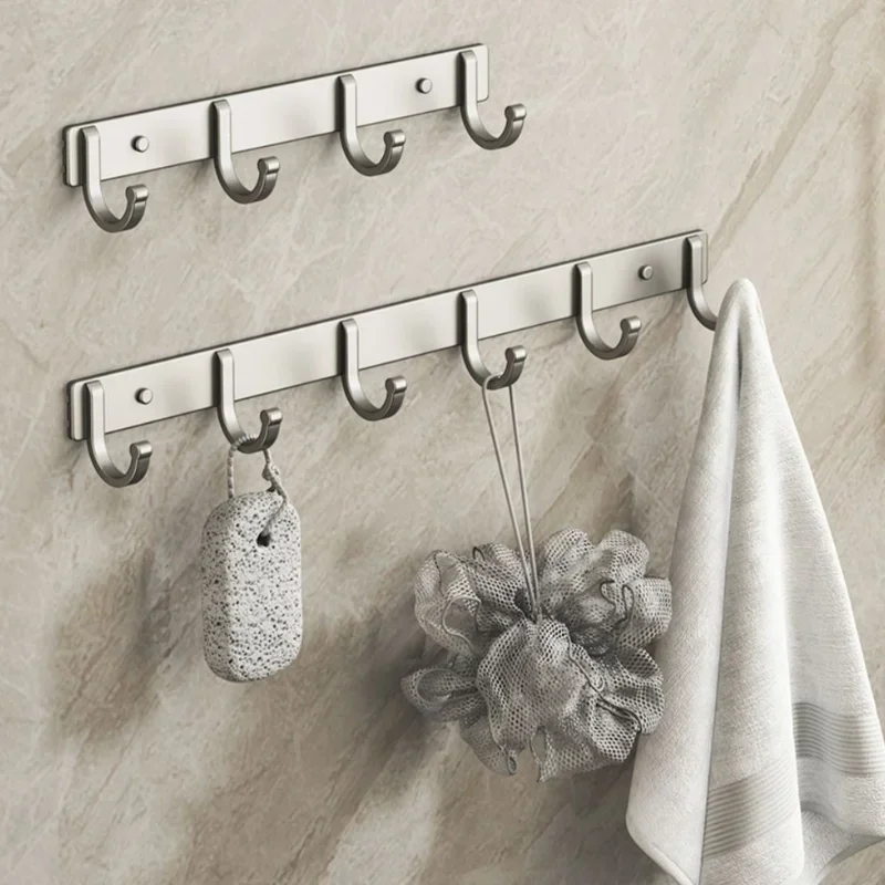 Aluminum Wall Hook Rack – No-D - Home Bathroom Organizer review and price