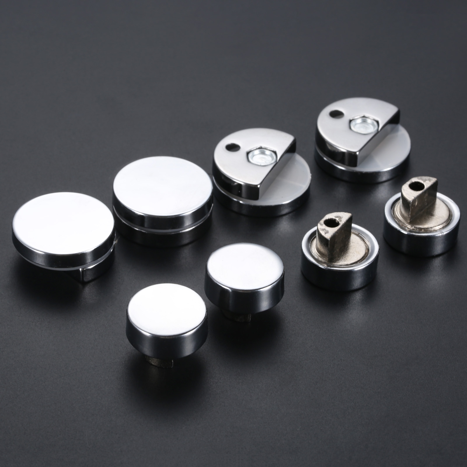 4pcs 20/27mm Round Glass Clamp - Home Hardware Bathroom Mirrors review and price