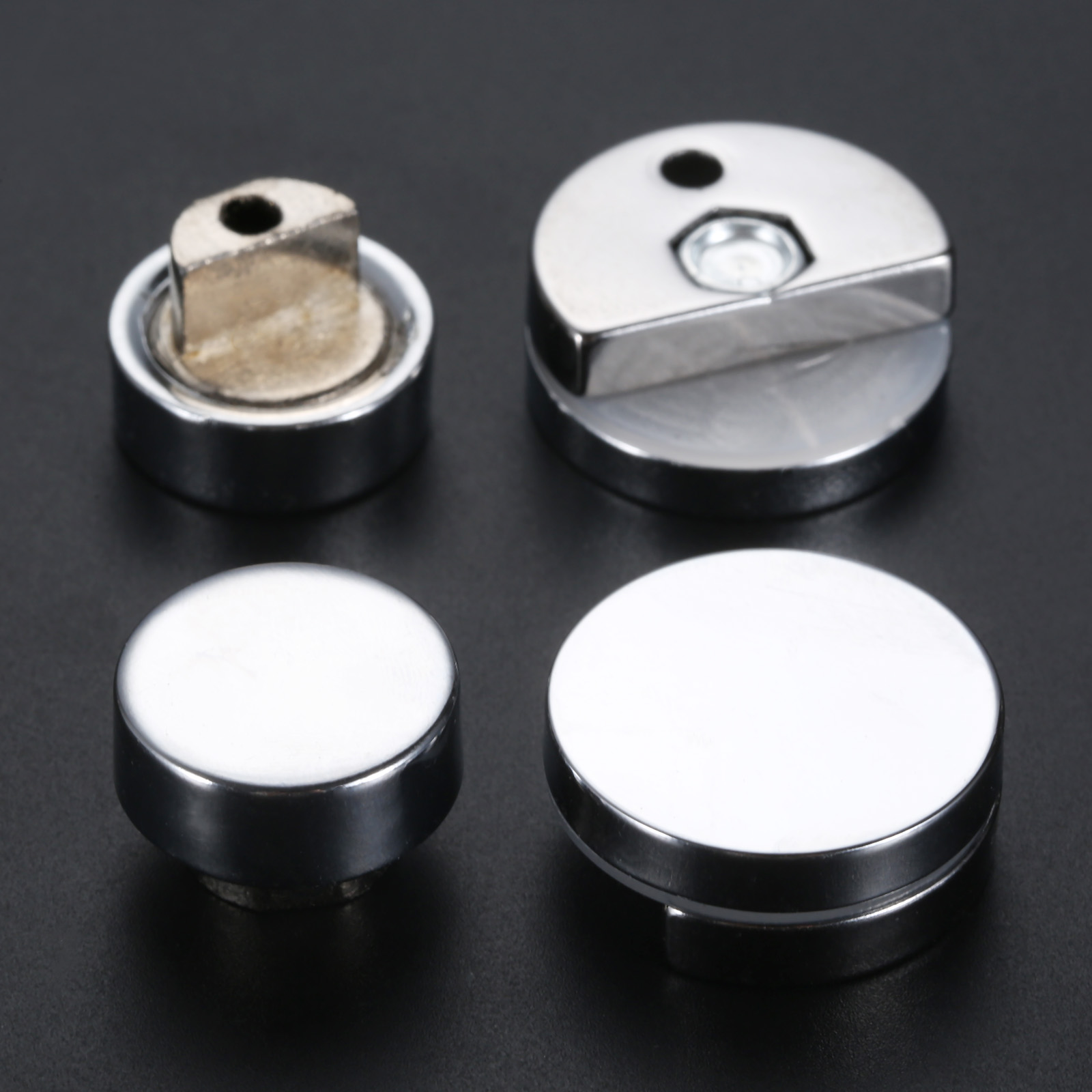 4pcs 20/27mm Round Glass Clamp - Home Hardware Bathroom Mirrors review and price