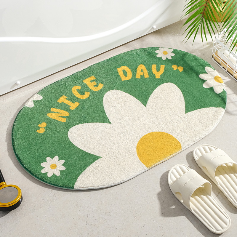 Small Fresh Floor Mats Soft Fl - Japan Bathroom.Home review and price