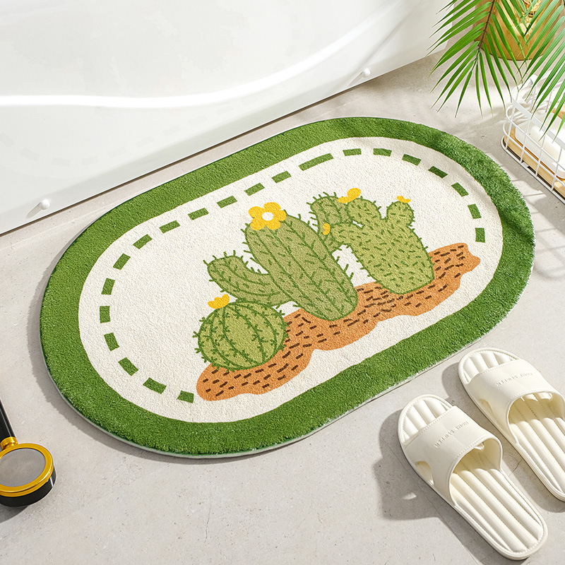 Small Fresh Floor Mats Soft Fl - Japan Bathroom.Home review and price