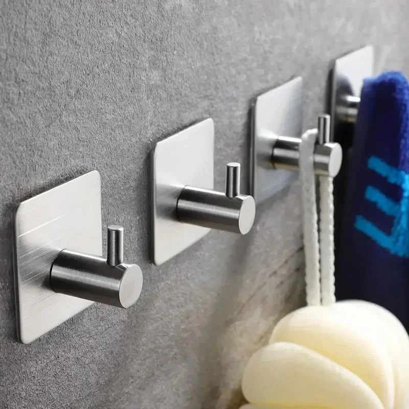 1-5pcs Self Adhesive Bathroom  - Towel Bar Stainless review and price