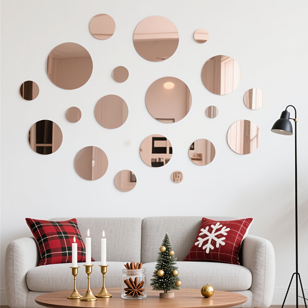 20CM Circular Acrylic Mirror W - Home Goods Bathroom Mirrors review and price