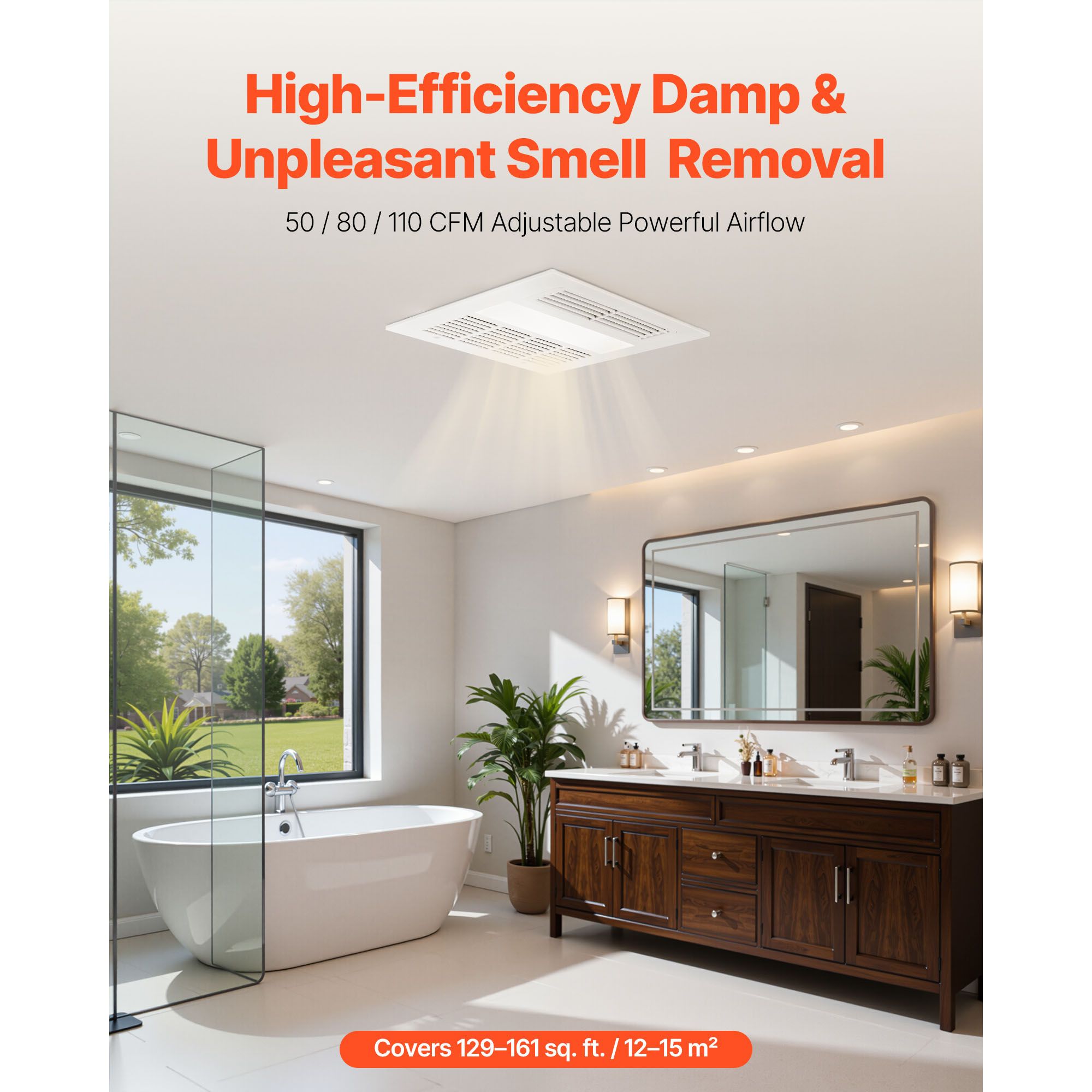 Bathroom Exhaust Fan with Ligh - Home Bathroom Vent Fans review and price