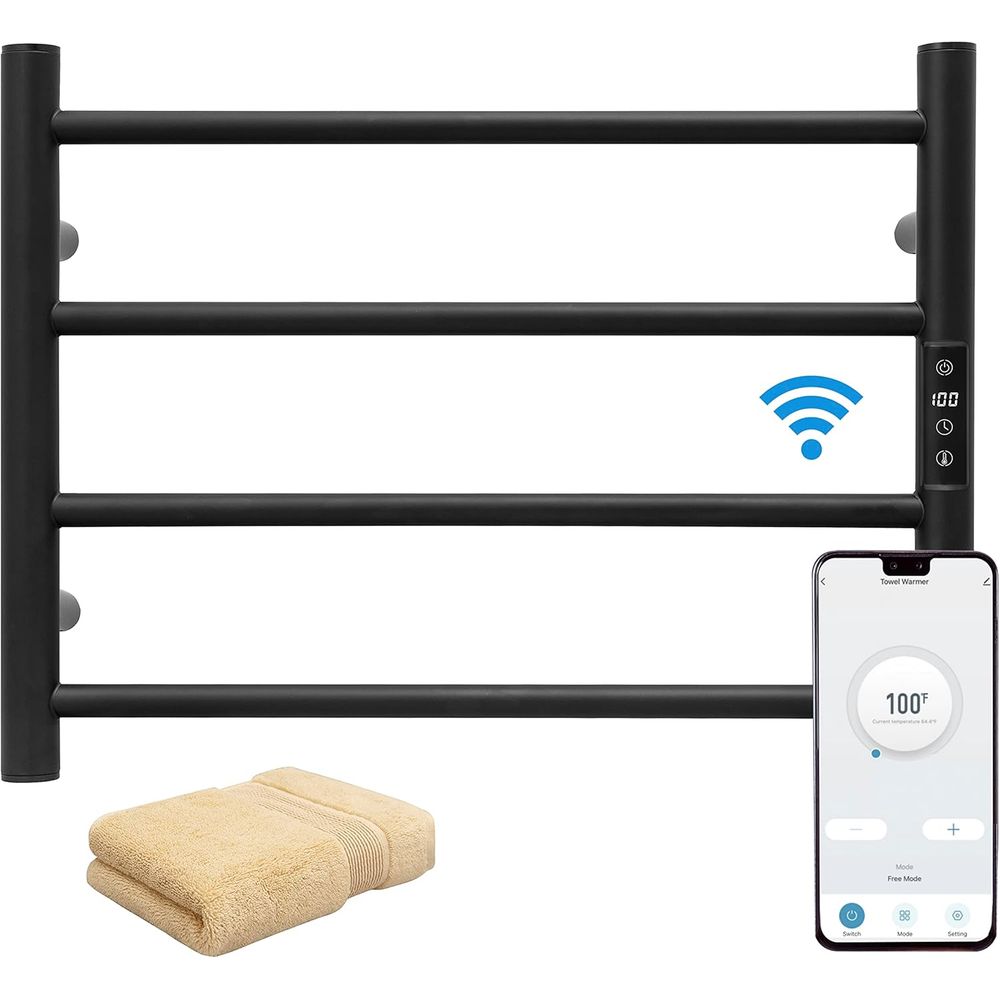KEG Smart WiFi Towel Warmer Wa - Towel Bar Stainless review and price